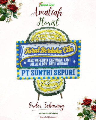 Papan Bunga Duka di Yogosem
