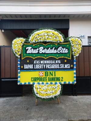 Papan Bunga Duka di Yogosem