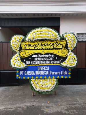 Papan Bunga Duka di Yogosem