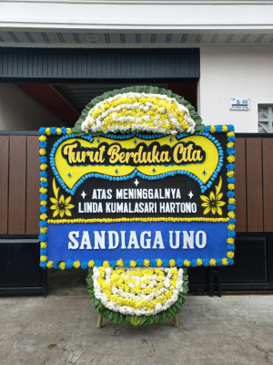 Papan Bunga Duka di Yogosem