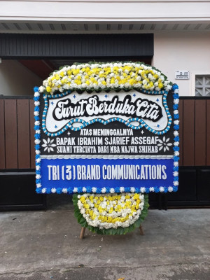 Papan Bunga Duka di Yogosem